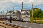 CBQ E5A Locomotive Nebraska Zephyr